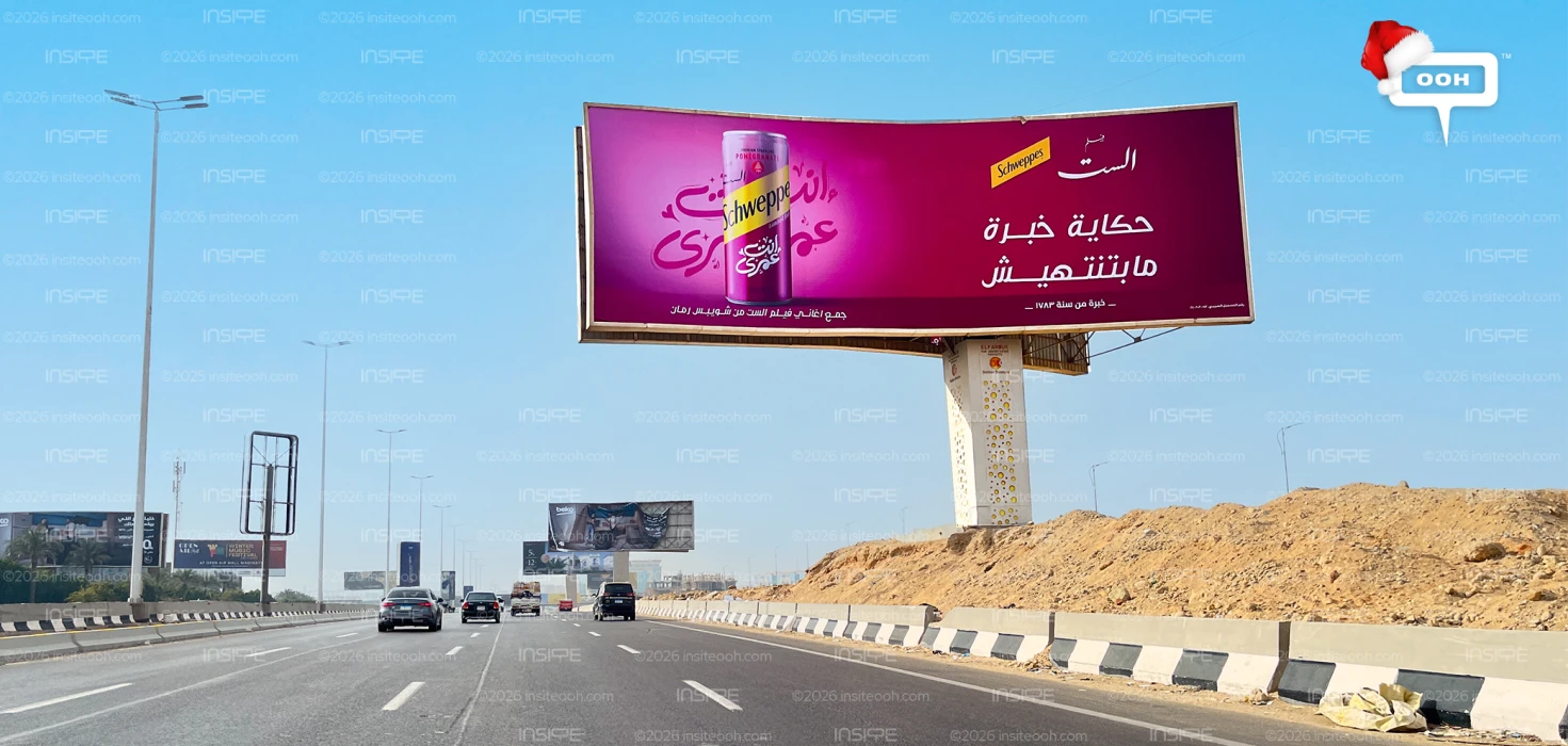 Schweppes and El Sett Share One Thing in Common as the Experience Hits Billboards