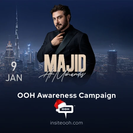 Majid Al Mohandis Lights Up UAE Billboards in a MYDSF Spectacle