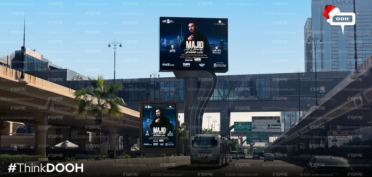 Majid Al Mohandis Lights Up UAE Billboards in a MYDSF Spectacle