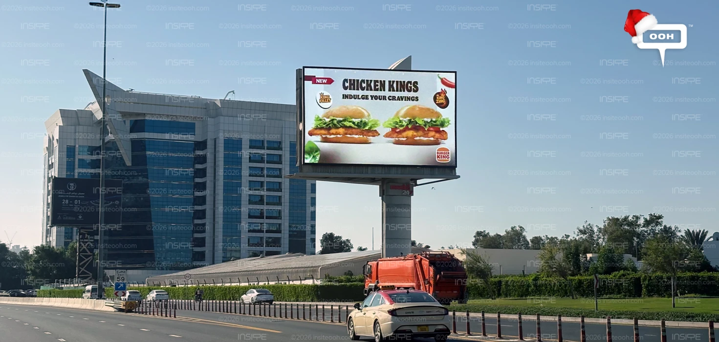 Burger King’s Newest Cravings Takes to UAE Billboards