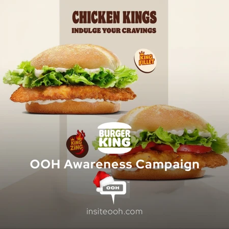 Burger King’s Newest Cravings Takes to UAE Billboards