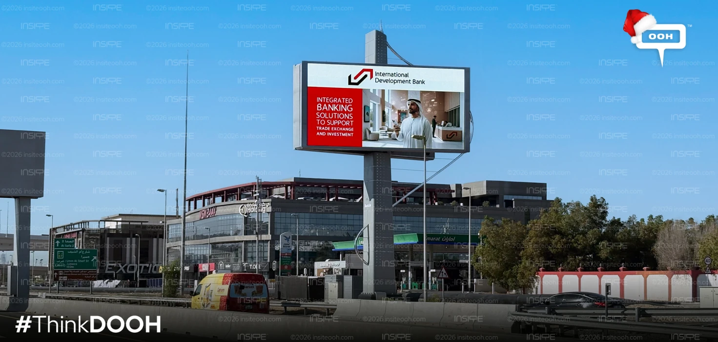 IDB, Your Trusted Banking Partner, Takes to The Streets with a Brand-New D/OOH Campaign