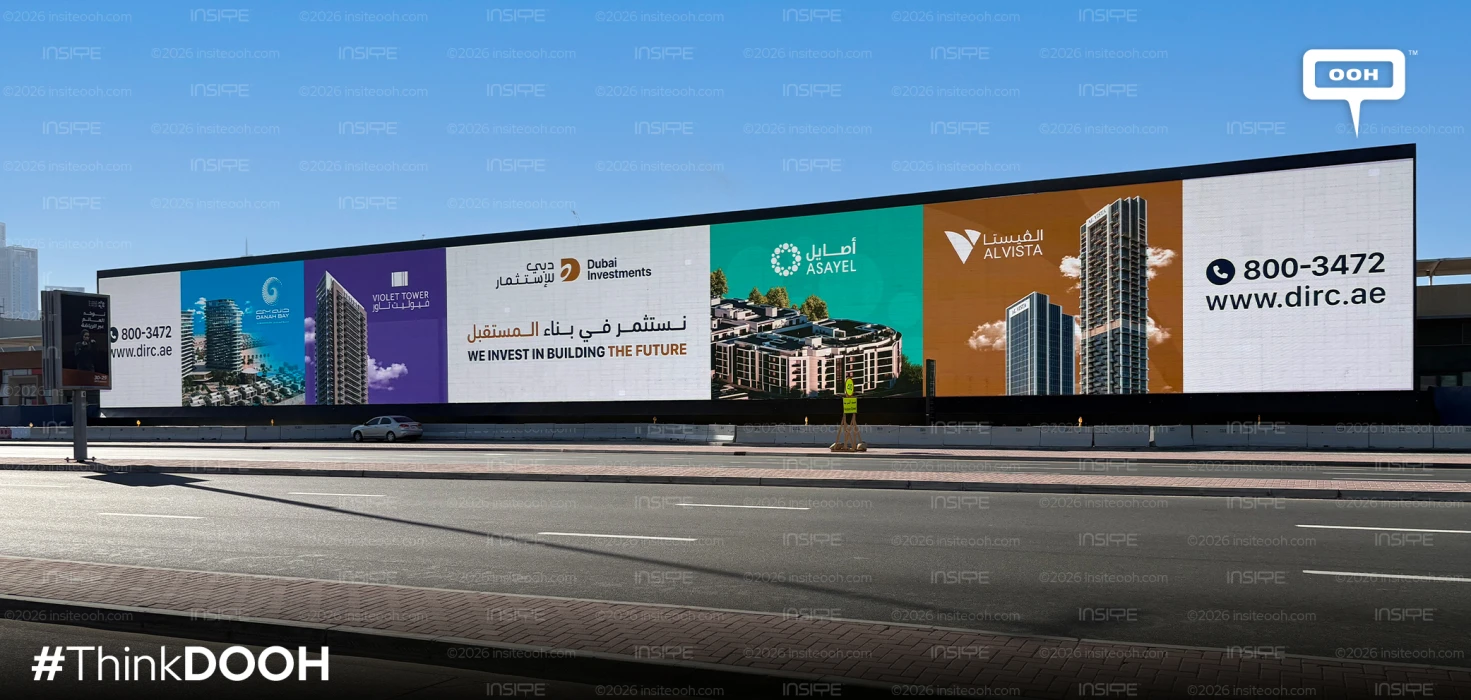 Dubai Investments Makes the Future Impossible to Ignore on Billboards