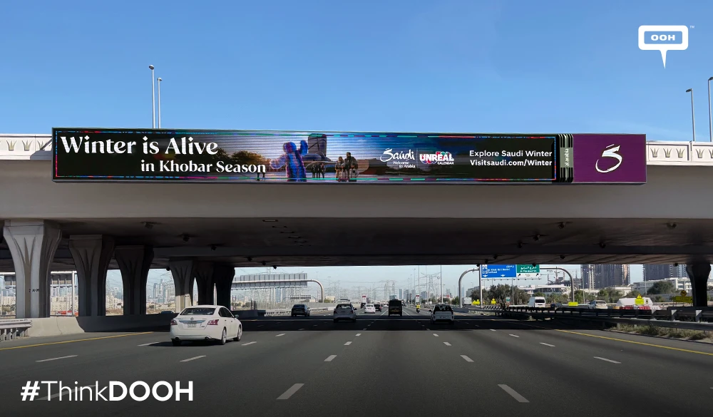 Winter Is Alive — And Saudi Is Showing Exactly What the Season Looks Like on Dubai's DOOH