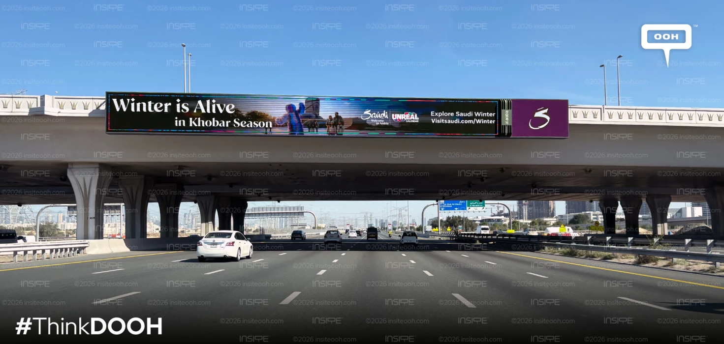 Winter Is Alive — And Saudi Is Showing Exactly What the Season Looks Like on Dubai's DOOH