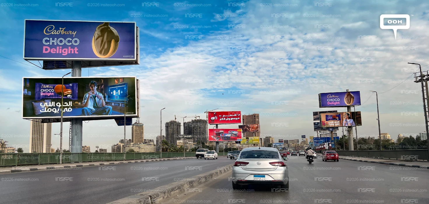 Cadbury Choco Delight Sweetens the Outdoor Scene with Irresistibly Melted Chocolate