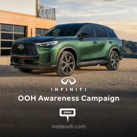 Infiniti QX60 Reigns Supreme on Dubai’s Digital Display Panels