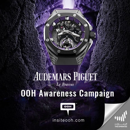 Audemars Piguet x Marvel finally reveal the Black Panther watch on UAE’s billboards