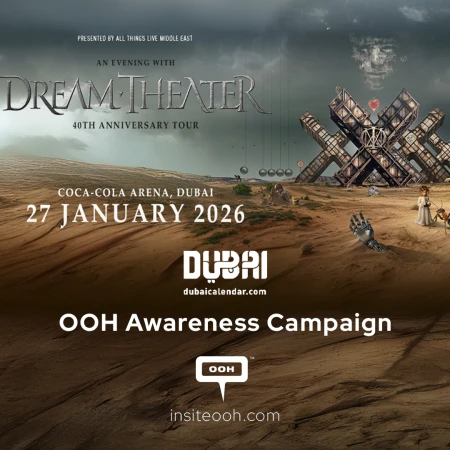 Dubai Calendar Sets the Stage for Dream Theater’s 40th Anniversary Tour