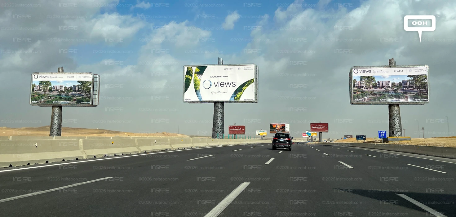 O West Uses Space to Say Everything on Cairo’s Outdoors Ad Space