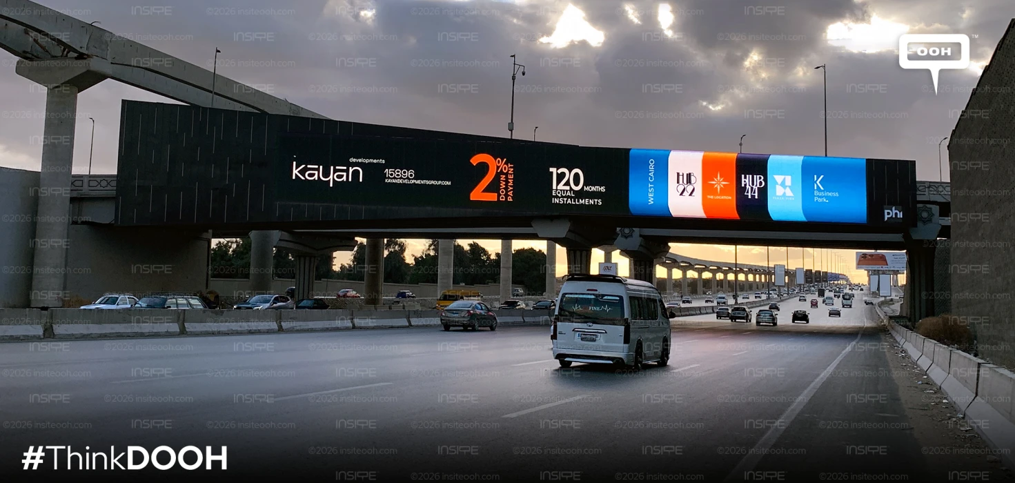 Kayan’s New Direction Lights up Greater Cairo's Billboards