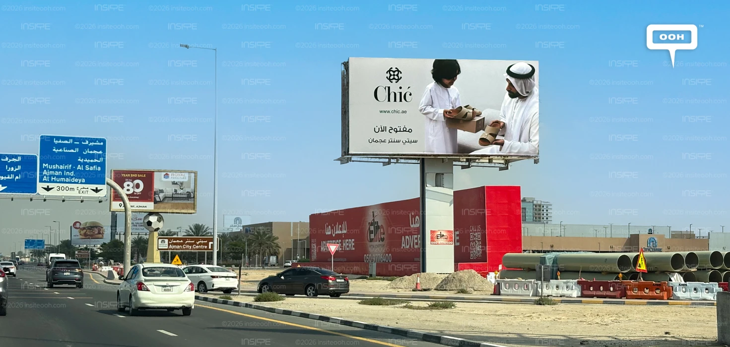 Chic Turns UAE Billboards into a Story of Style and Belonging