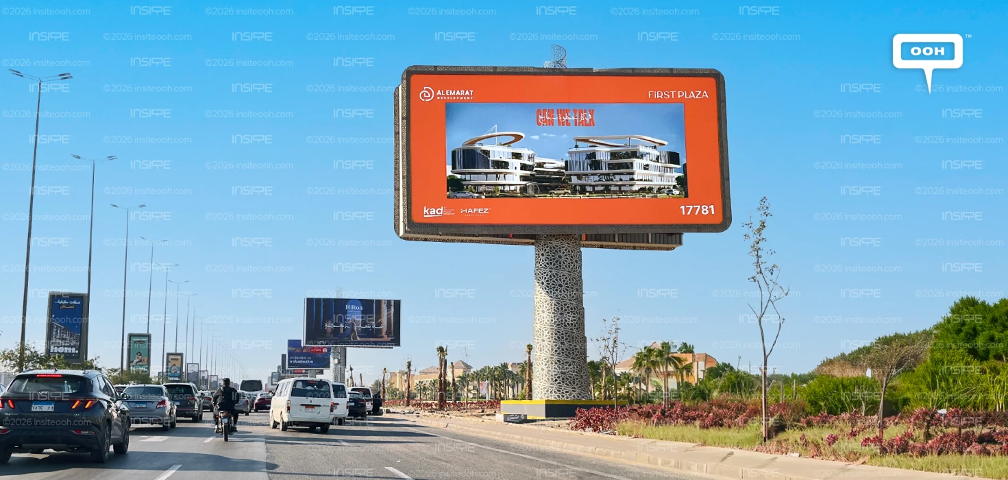 First Plaza’s Outdoor Campaign Rises Across Cairo Calling Out to the City