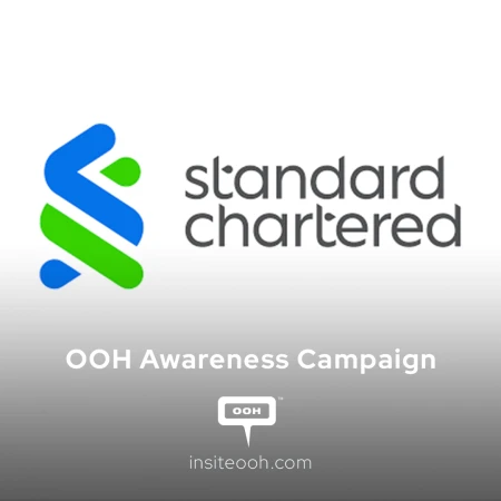 Standard Chartered Bets on Scale in Dubai’s Latest OOH Wealth Push