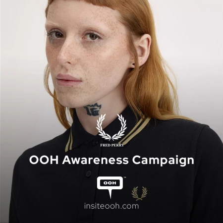 Quiet Confidence at Full Scale via Fred Perry’s New UAE Billboard Campaign
