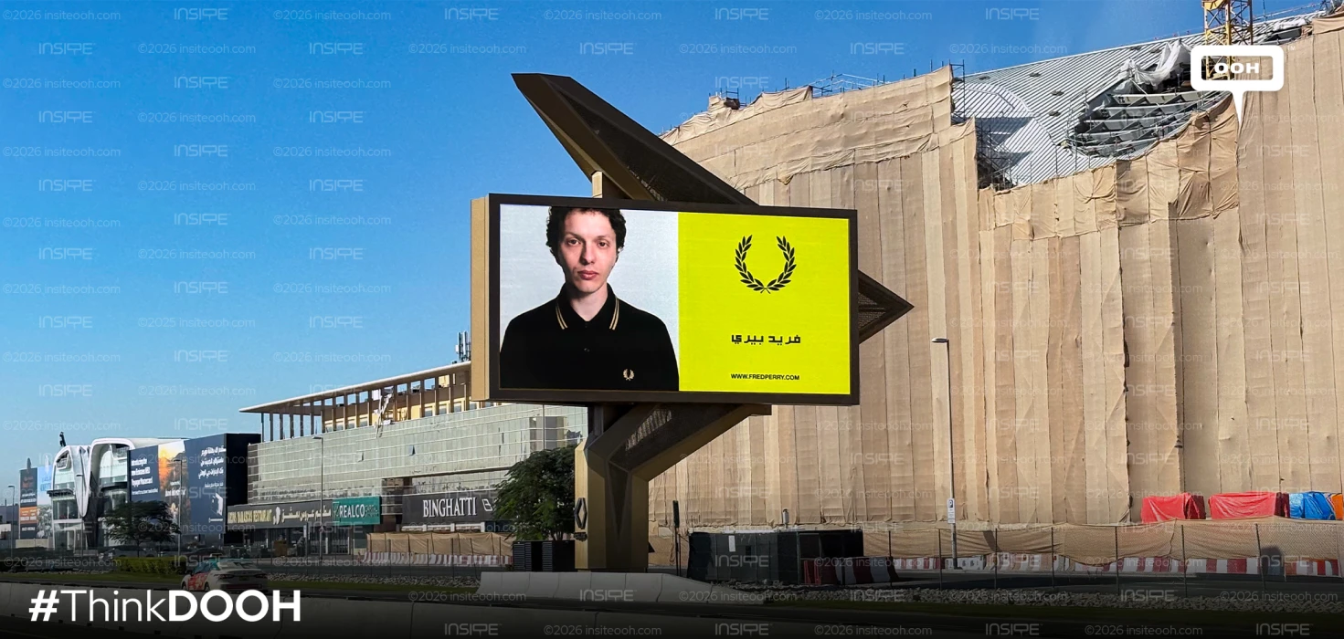 Quiet Confidence at Full Scale via Fred Perry’s New UAE Billboard Campaign