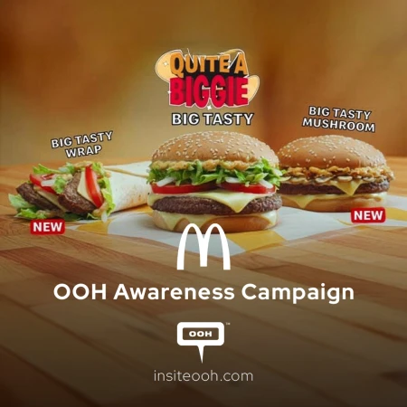 Quite a Biggie, Indeed! McDonald’s Goes All In on Big Tasty on UAE's OOH