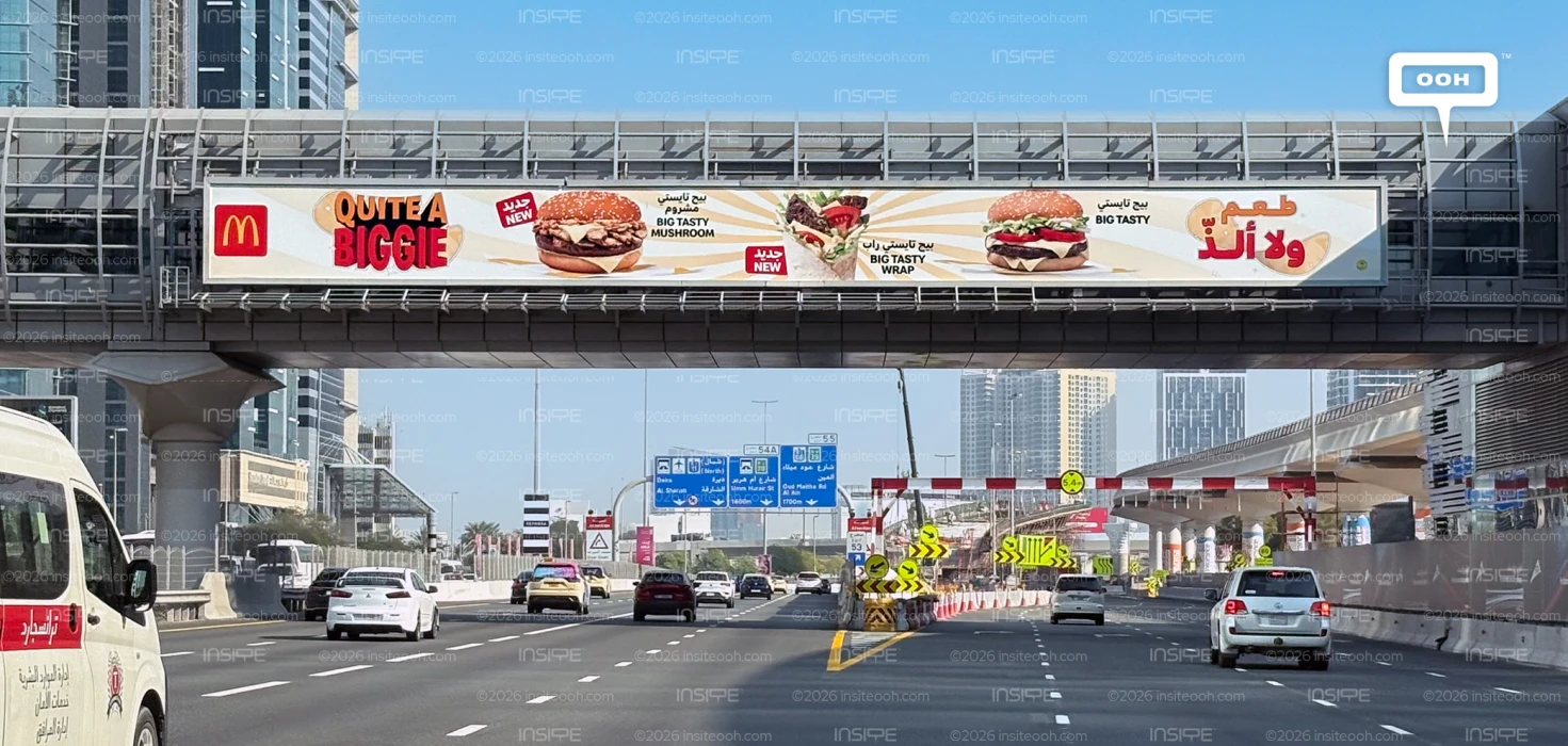Quite a Biggie, Indeed! McDonald’s Goes All In on Big Tasty on UAE's OOH