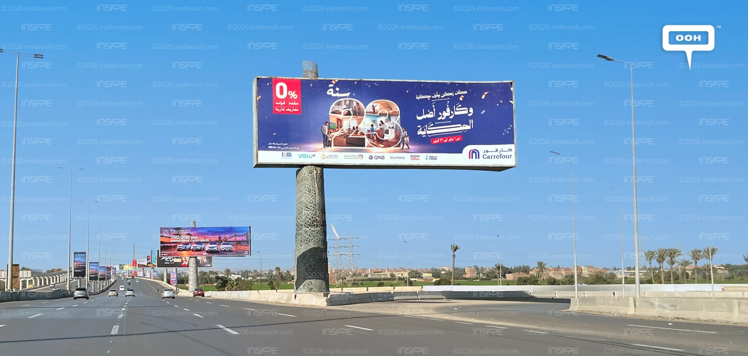 Carrefour Celebrates its 23rd Year with a Strong OOH campaign