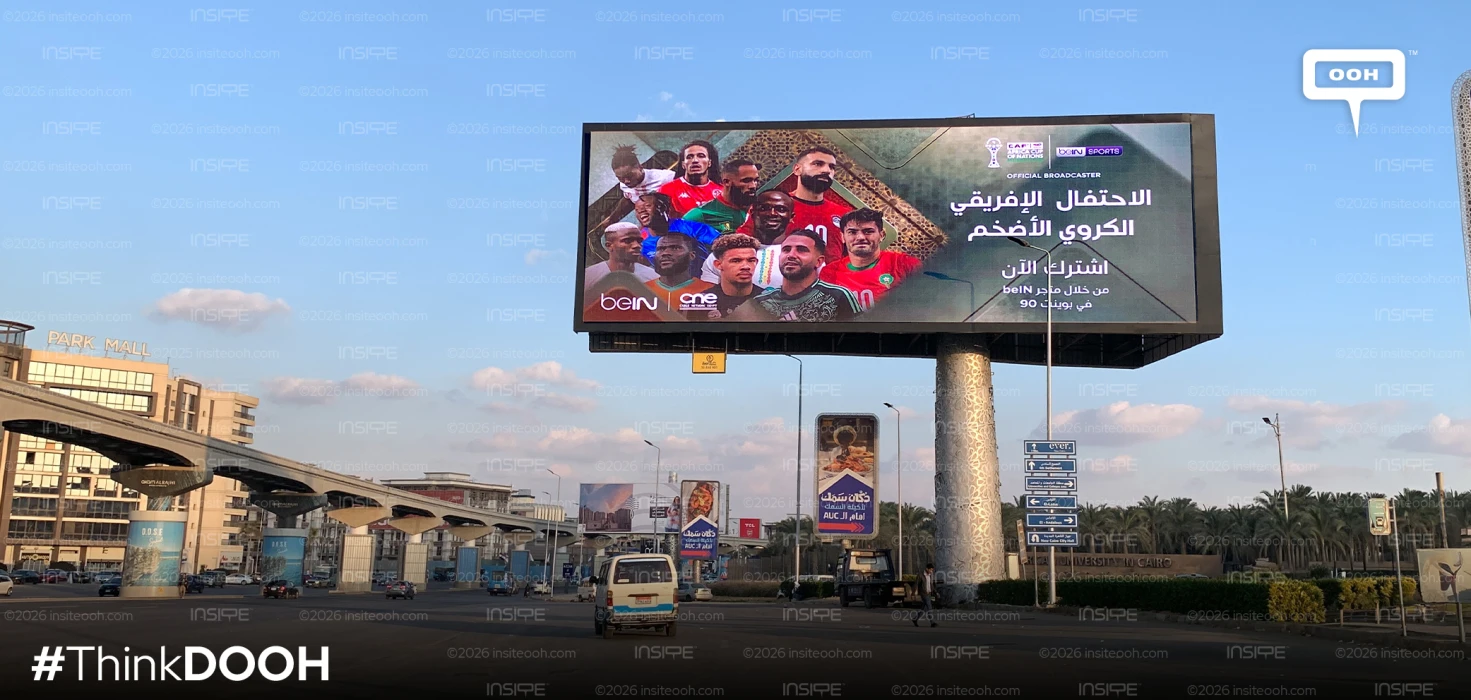 BeIN Sports Fuels AFCON Frenzy with DOOH Blitz for the National Team
