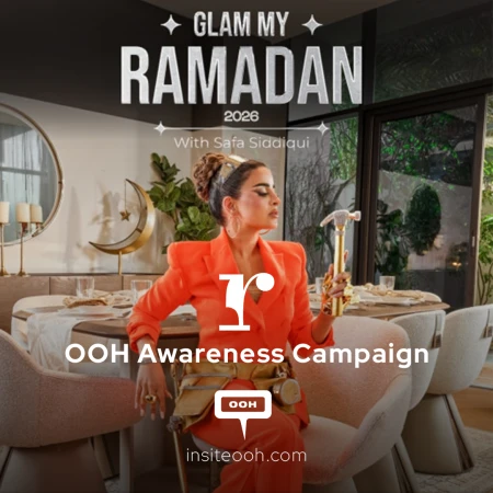 Homes R Us Glams Safa Siddiqui's Ramadan UAE's OOH Campaign