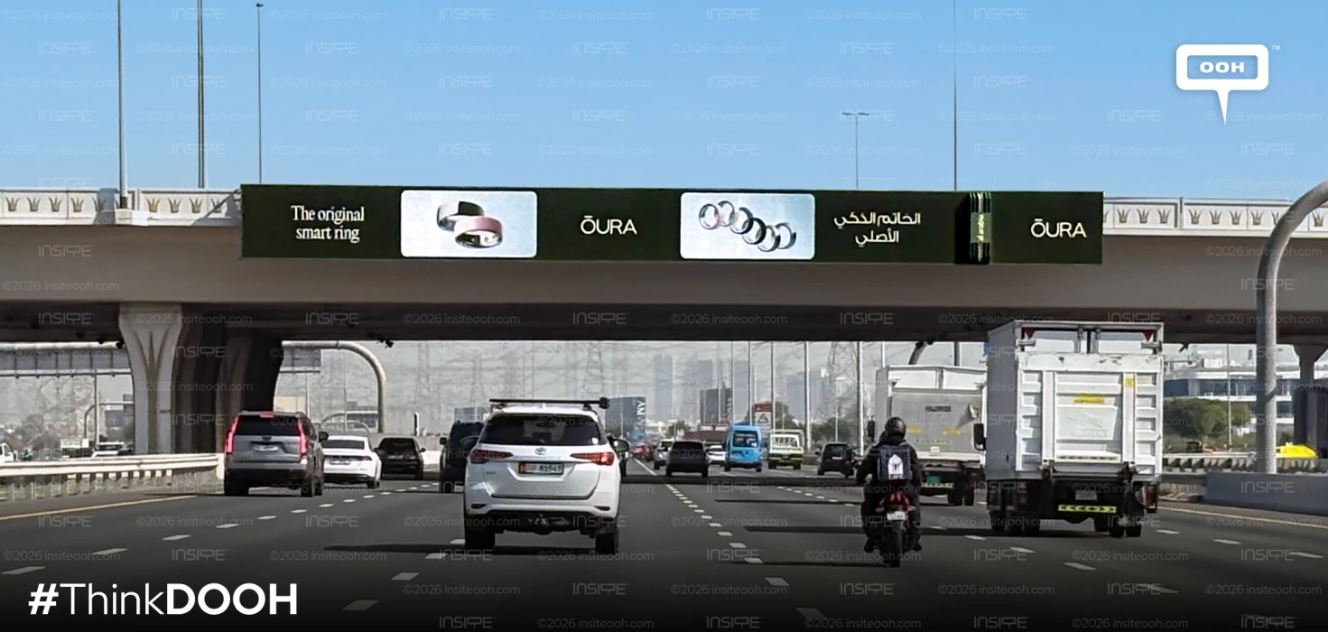From Jewelry to Pure Genius. Oura Takes Over Dubai’s D/OOH