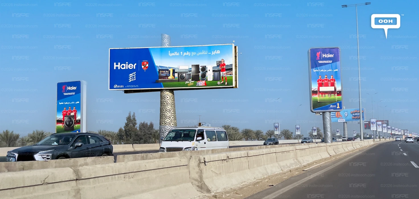 Haier Turns Greater Cairo’s OOH Into a Global Football Showcase