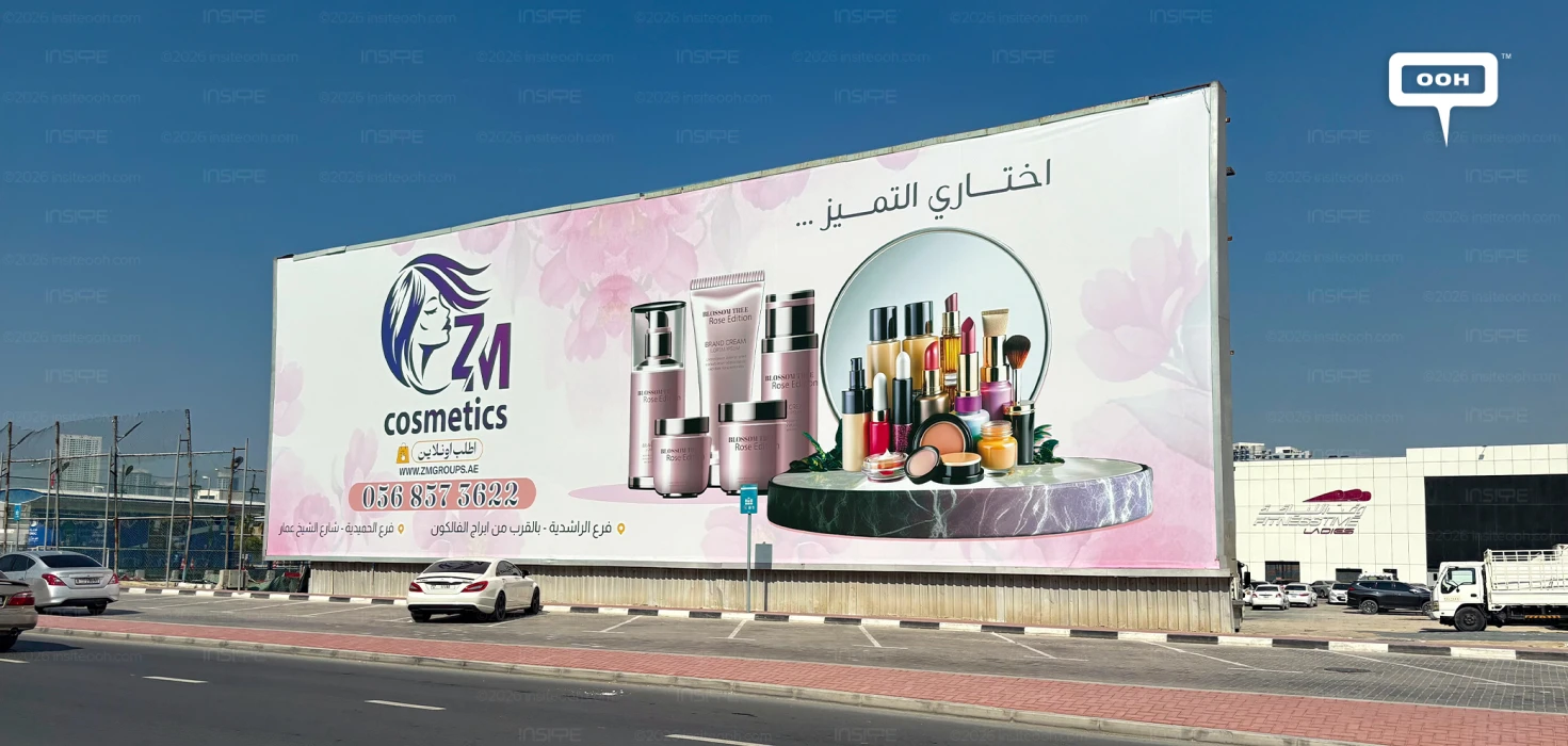 ZM Cosmetics Takes a Gentle Approach to UAE’s Outdoor Beauty Advertising