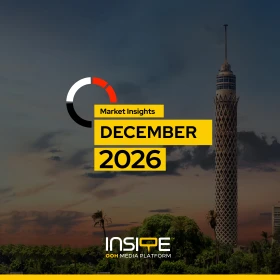 Egypt’s OOH Market Shows Strong Resilience in December 2025 Amid Evolving Dynamics and Growing DOOH Presence