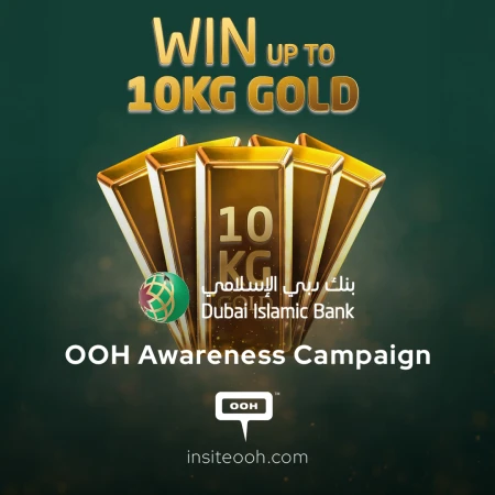 Dubai Islamic Bank’s Latest OOH Campaign Puts Gold Front and Center