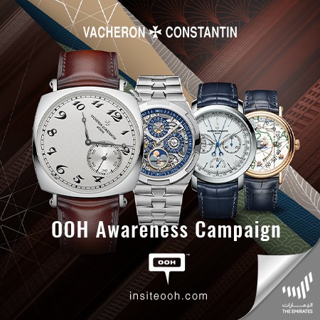Vacheron Constantin rocks UAE'S billboards with another OOH promotional campaign