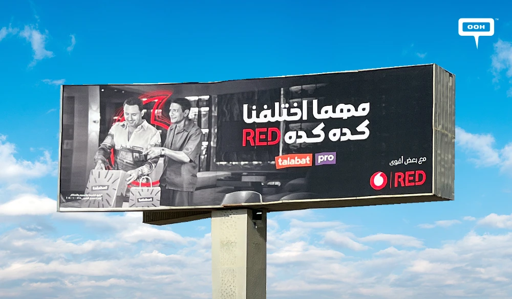 Vodafone Commands Cairo’s OOH Stage with Dhafer L’Abidine and Asser Yassin