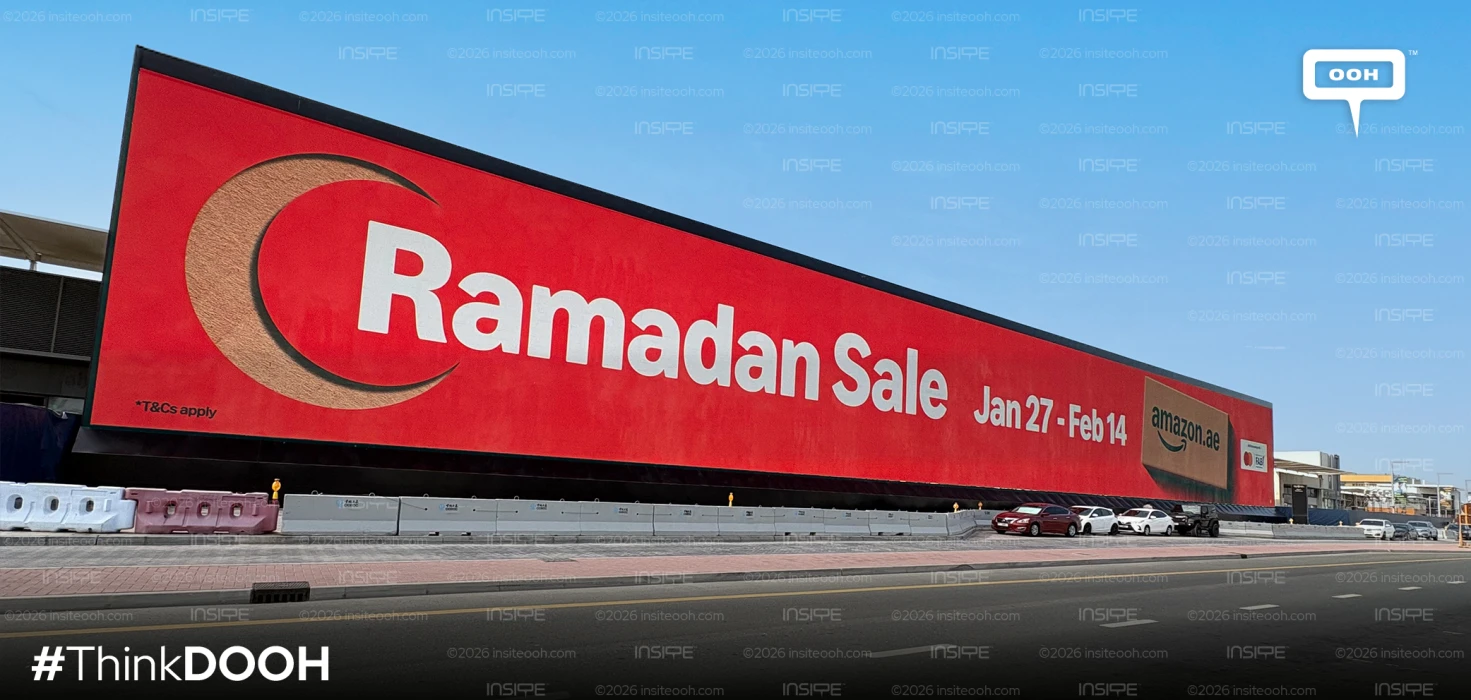 Amazon’s Ramadan Sale Announced Across Dubai’s Digital Screens