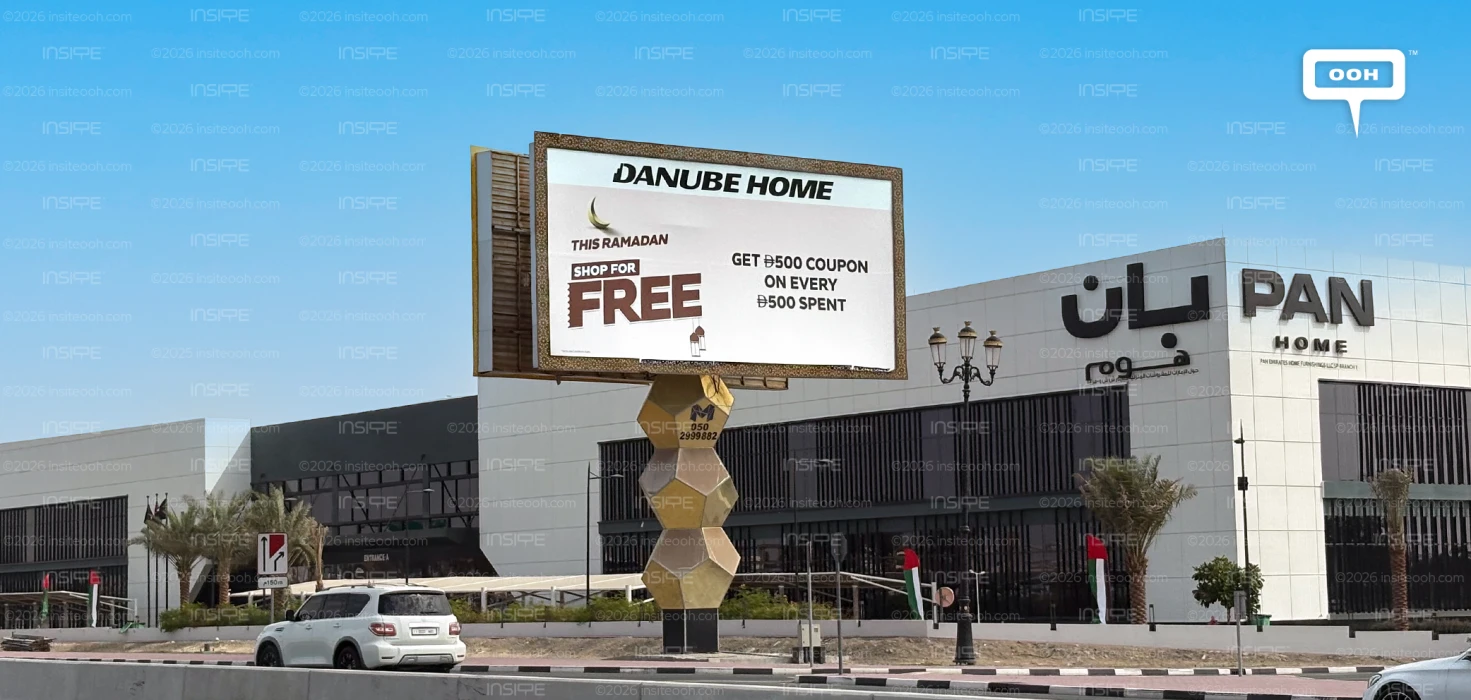 A Ramadan Incentive Right on the Road, Danube Home Goes OOH