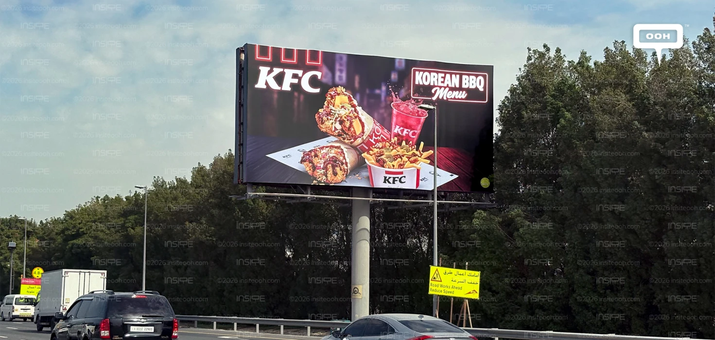 KFC Breaks Through Appetite Barriers With New Korean BBQ Chicken on OOH