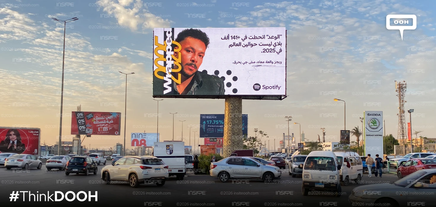 Spotify wrapped takes creativity to unseen heights on DOOH