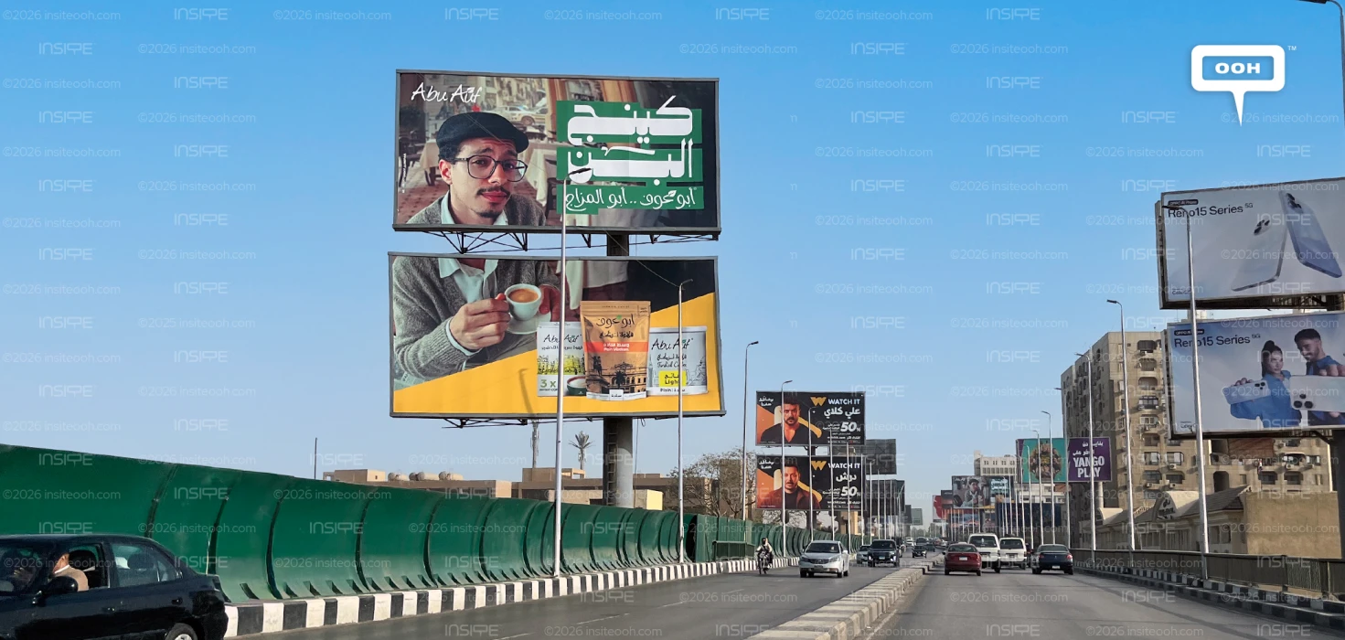 Abu Auf Taps Taha Desouky for a Relatable OOH Campaign Across Cairo