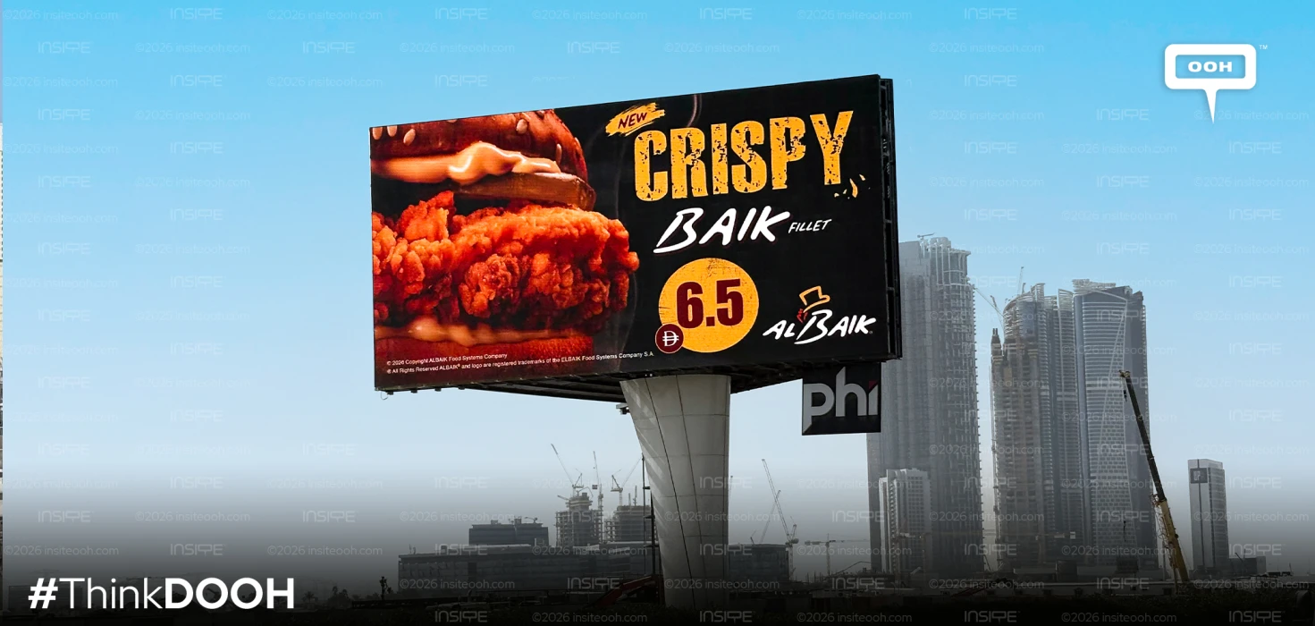 Albaik Turns Crunch Into an Unmissable Sight Across UAE Billboards