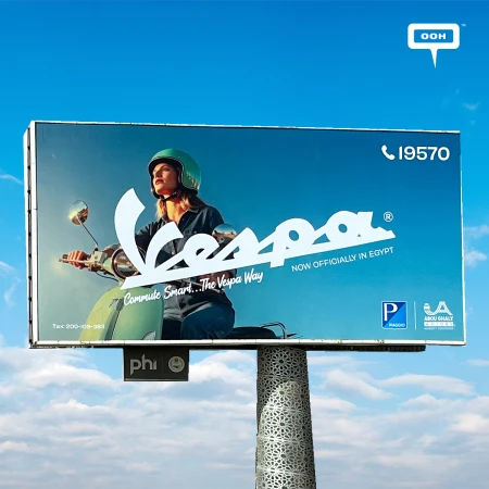 From Pontedera to Cairo. Vespa Marks its Official Debut in Egypt on D/OOH