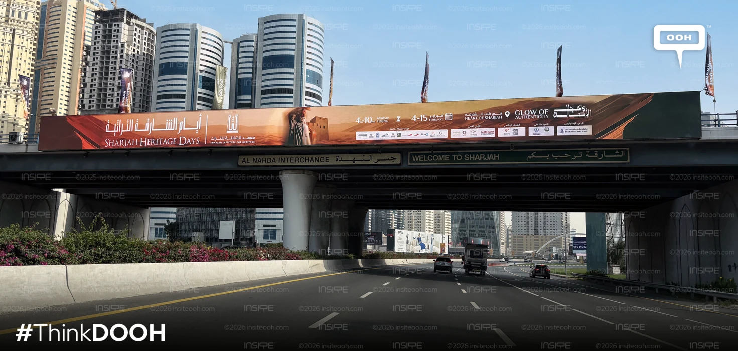 Sharjah Heritage Days Overshadowed Skyline with a Powerful DOOH Campaign