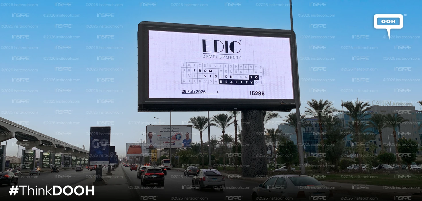 EDIC Developments Turns Vision Into Reality with a Minimalist D/OOH Statement