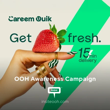 Careem Dominates Dubai’s Screens with 15-Minute Grocery Promise