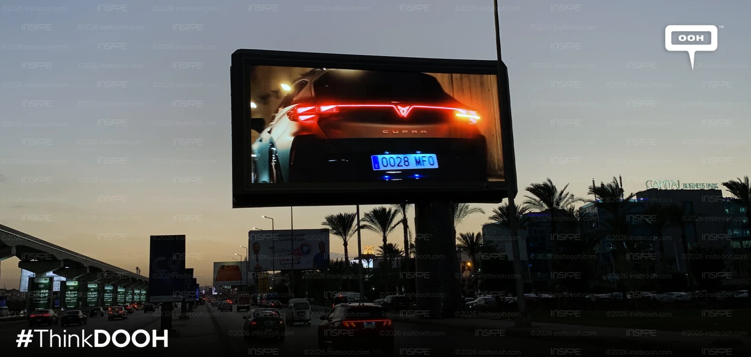 Cupra, the Rebel From Barcelona Debuts With the ALL New Formentor on Cairo’s DOOH