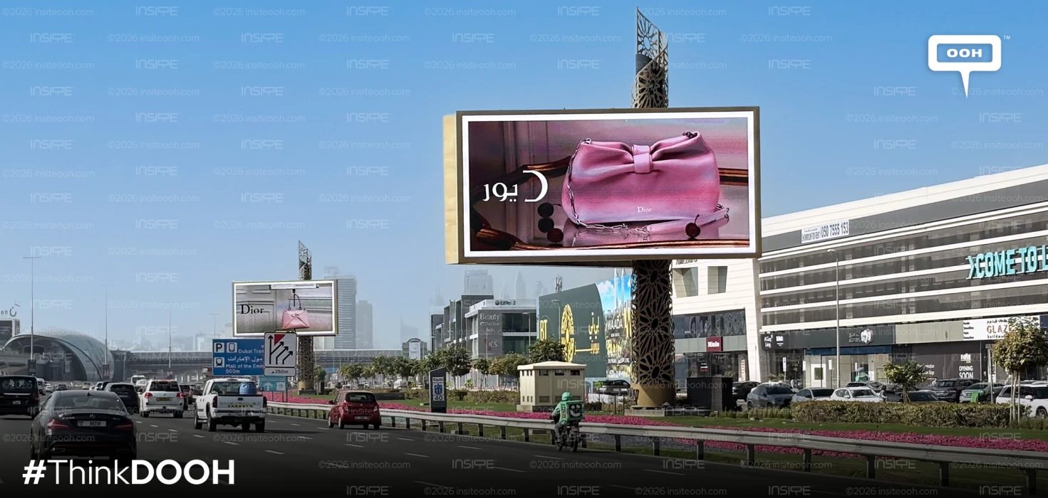 Dior Paints Dubai’s Highways Blush with Pink in the Fast Lane