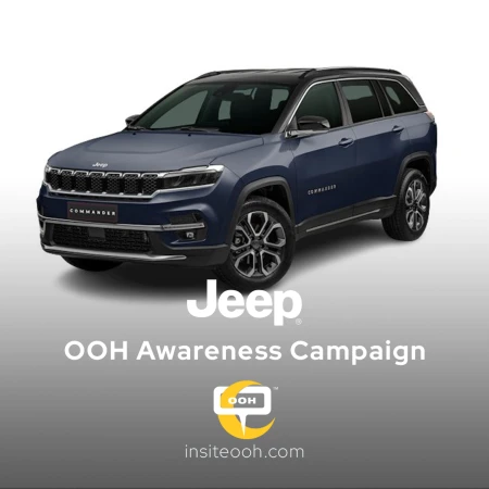 Big SUV, Bigger Presence: Jeep Presents the Commander in a High-Impact Dubai OOH Push