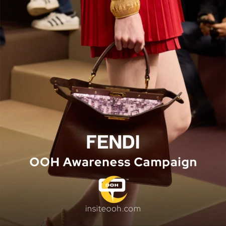 Fendi Installs a Gallery of Handbags on Dubai’s Outdoor Advertising