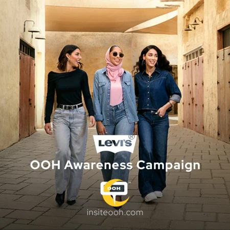 Levi’s Walks Forward on Dubai’s OOH With the Gulf Woman