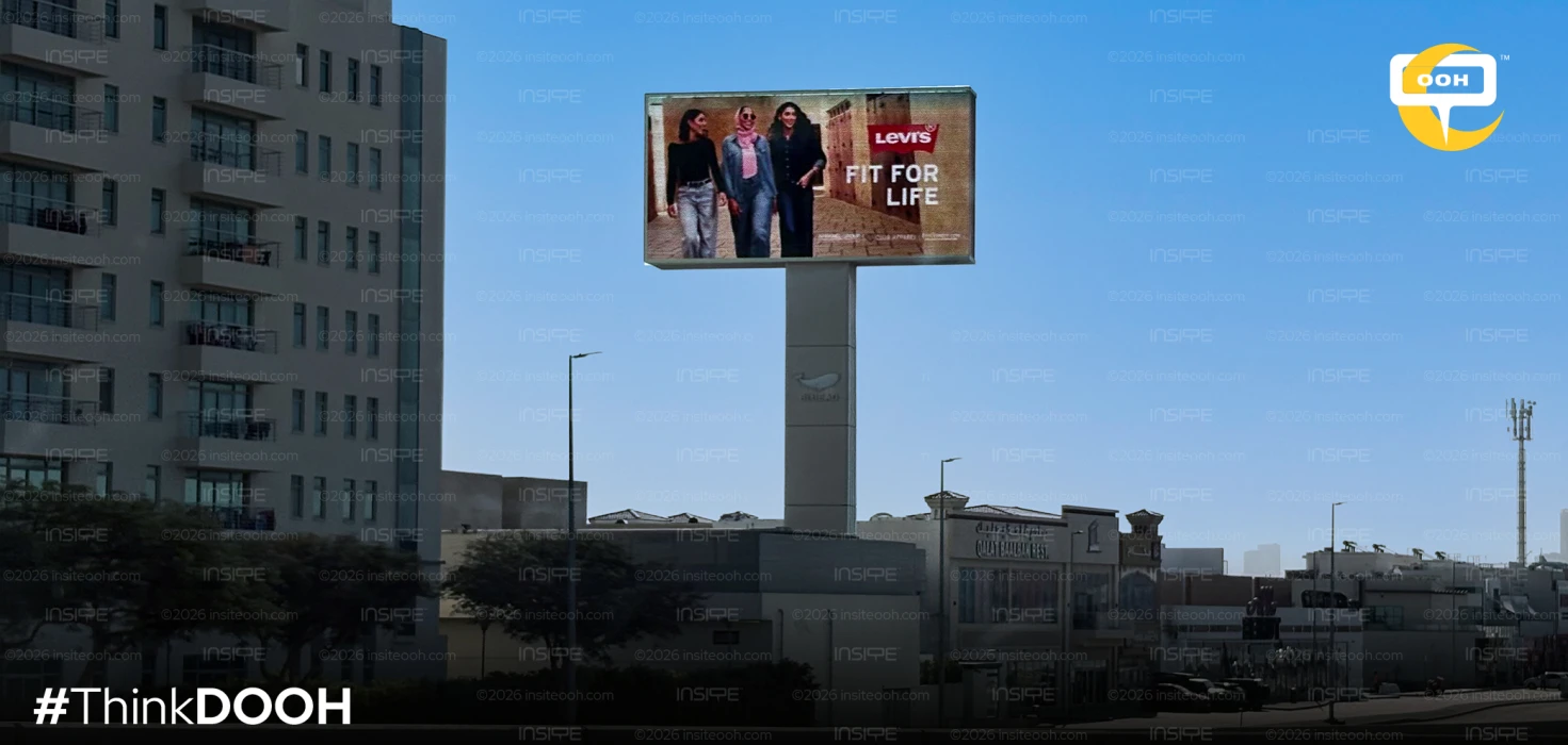 Levi’s Walks Forward on Dubai’s OOH With the Gulf Woman