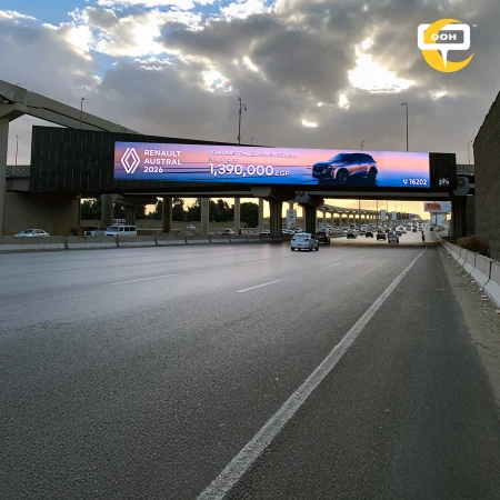 “The Austral Experience” by Renault Takes Over Greater Cairo’s DOOH Scene