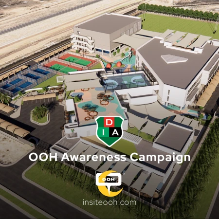 Dubai International Academy Commands D/OOH to Announce Its Town Square Arrival